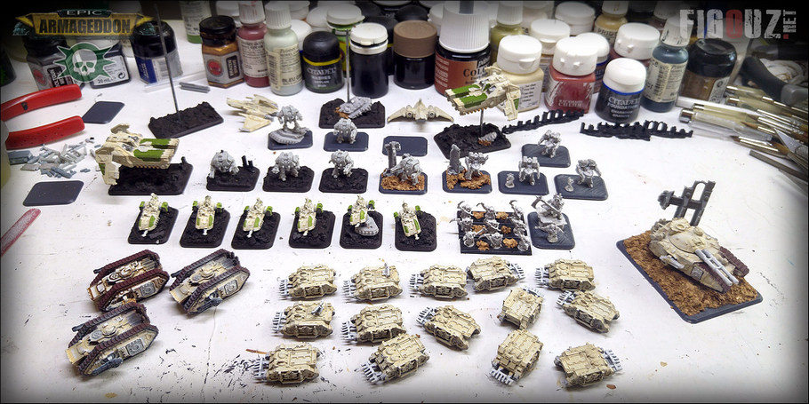 Death Guard Pre-Heresy - Assenblage, soclage et peinture de nouvelles formations