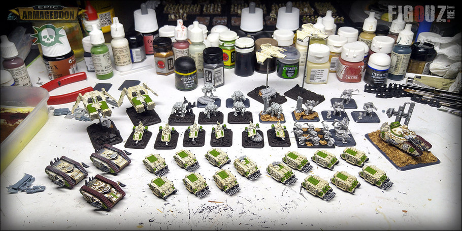 Death Guard Pre-Heresy - Assenblage, soclage et peinture de nouvelles formations