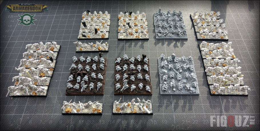 Death Guard Pre-Heresy - Soclage de nouvelles formations d'infanterie