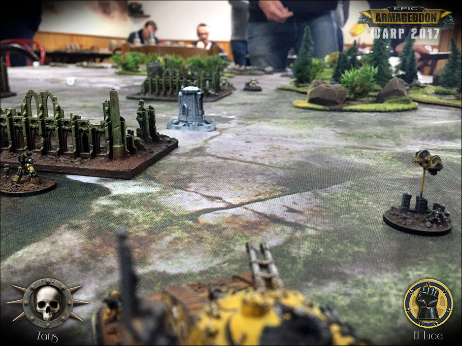 Horus Heresy Epic Armageddon Battle - Death Guard vs Imperial Fists