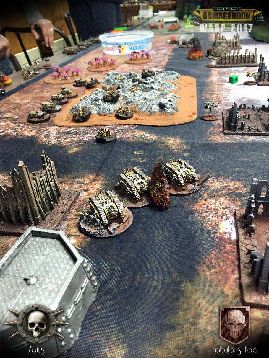 Horus Heresy Megageddon : Death Guard + Salamanders VS Iron Warriors + Thousand Sons