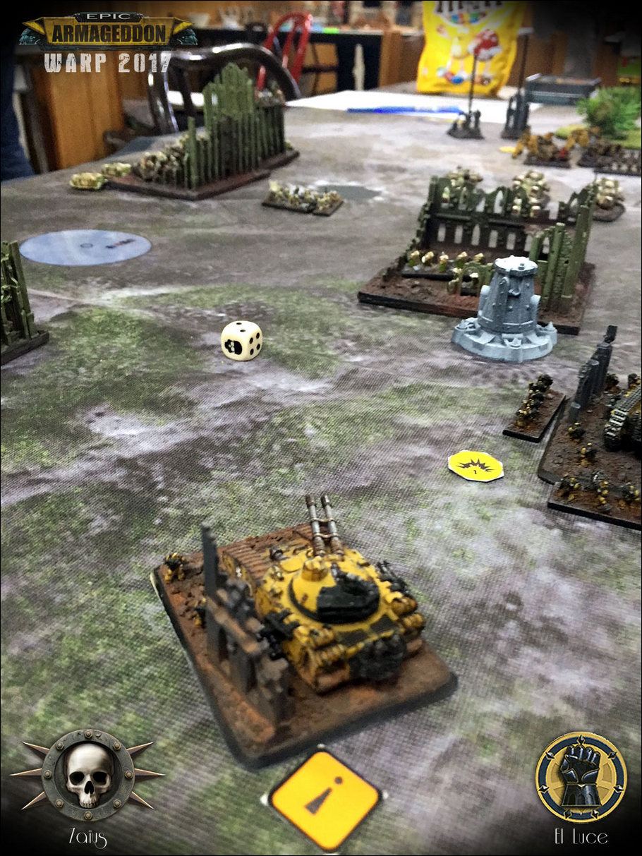 Horus Heresy Epic Armageddon Battle - Death Guard vs Imperial Fists