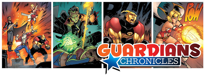 Guardians Chronicles - Tout droit sorti d'un Comics !