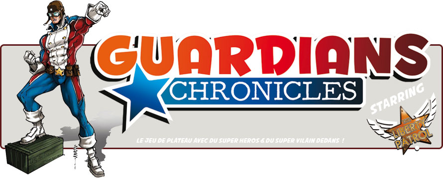 Guardians Chronicle - Le jeu de plateau avec des super héros dedans !