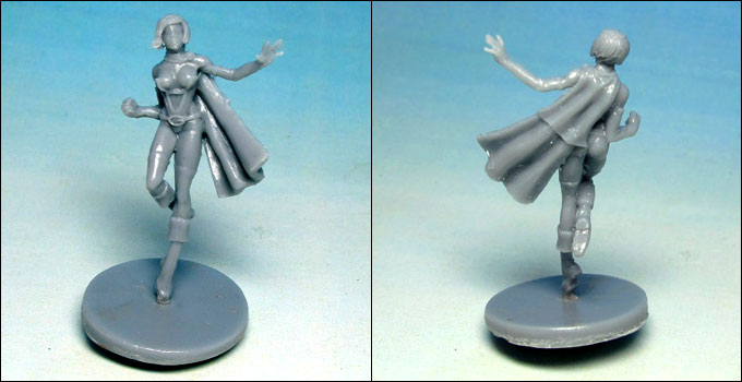 Le prototype de la figurine de Super Nova pour Guardians Chronicles