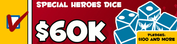 Stretch Goal - Heroes Dices