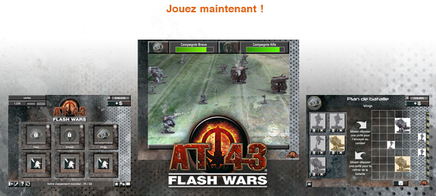Découvrez AT-43 Flash Wars - Le jeu en ligne multi-joueurs !