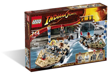 LEGO Indiana Jones 7197 Venice Canal Chase