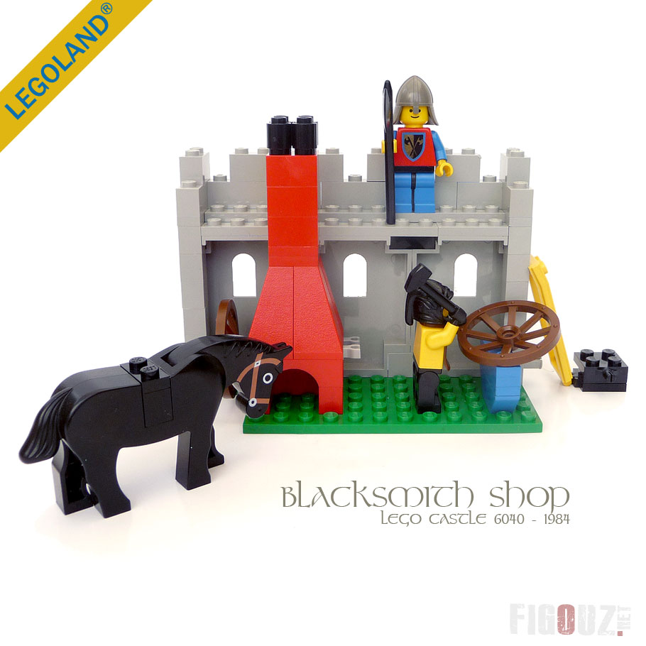 LEGO Castle 6040 - Blacksmith Shop (1984)