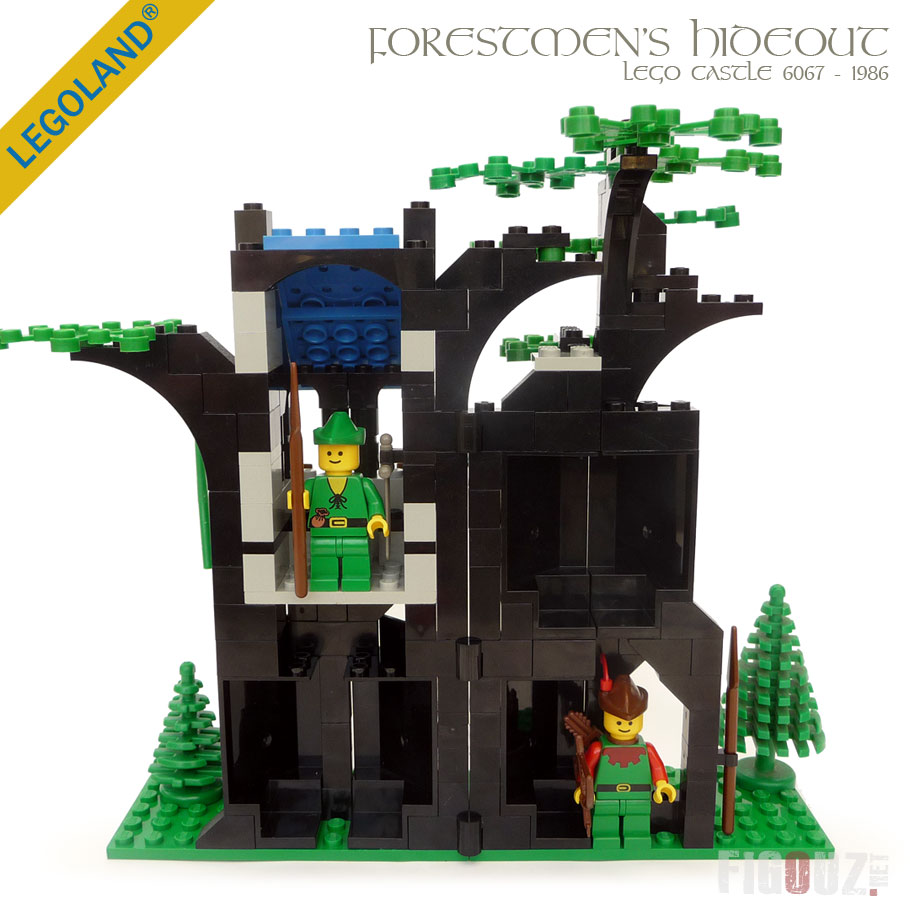 LEGO Castle 6054 - Forestmen's Hideout (1988)