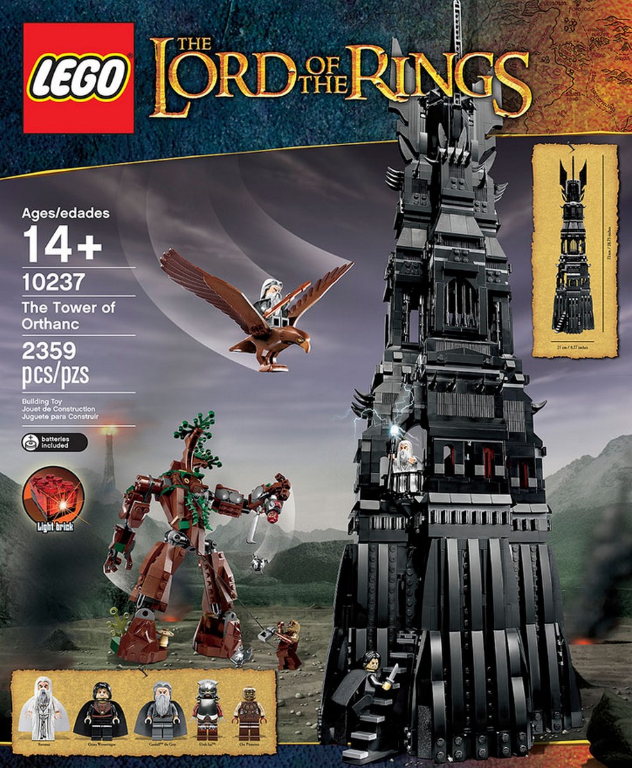 LEGO 10237 The Tower of Orthanc - Illustration de la boîte du set