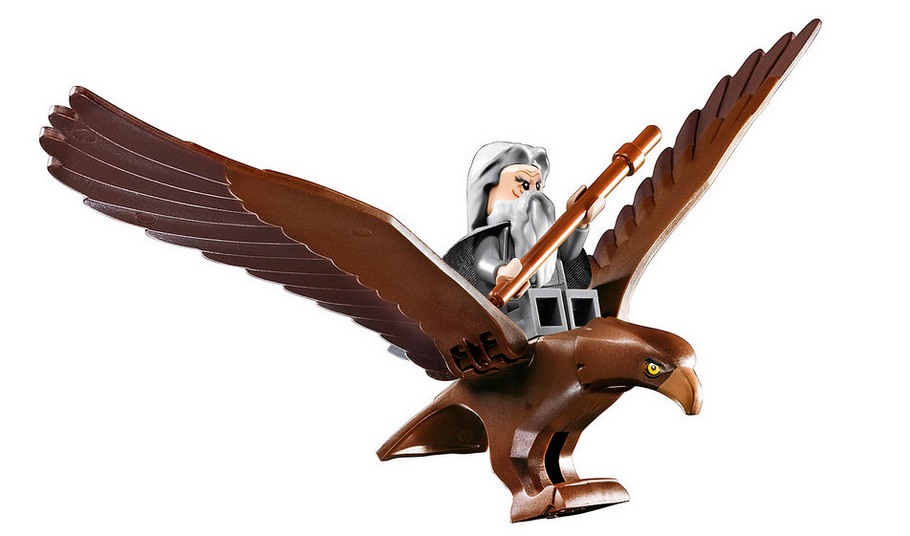LEGO 10237 The Tower of Orthanc - Gandalf le Gris monté sur l' aigle géant