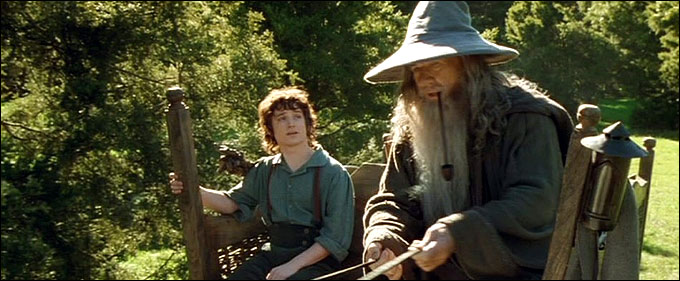 Gandalf et Frodon