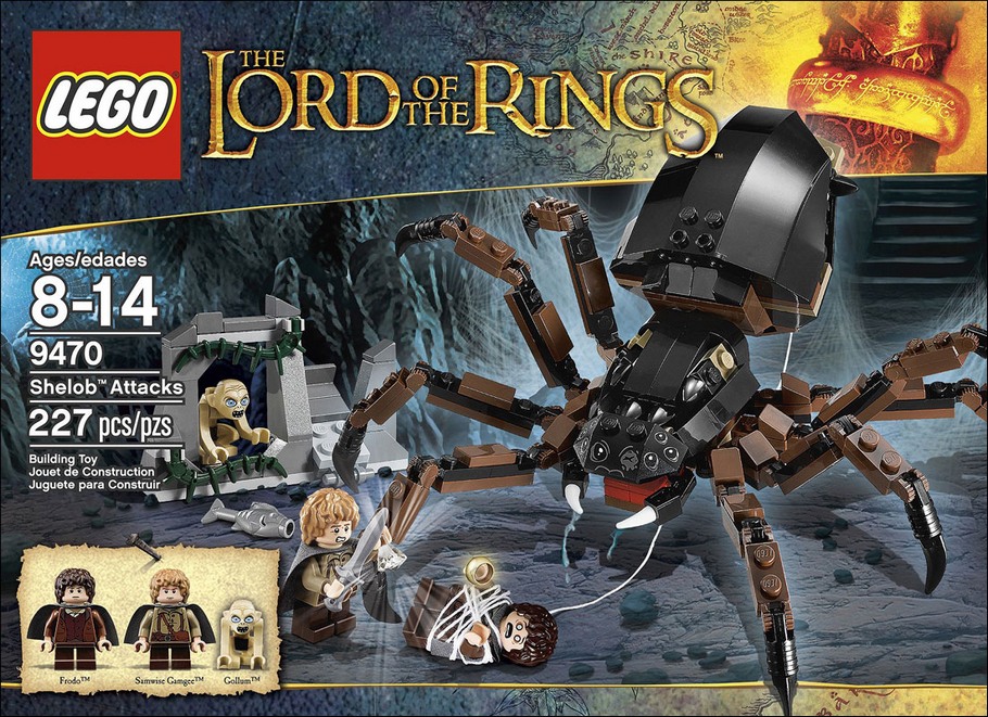 LEGO 9470 Shelob Attacks - L'attaque de Shelob