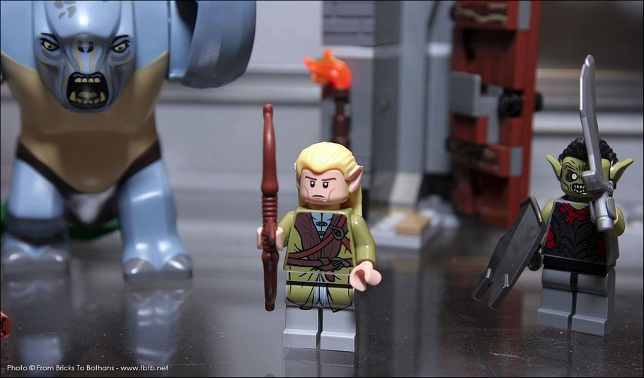 LEGO 9473 : La minifigurine de Legolas