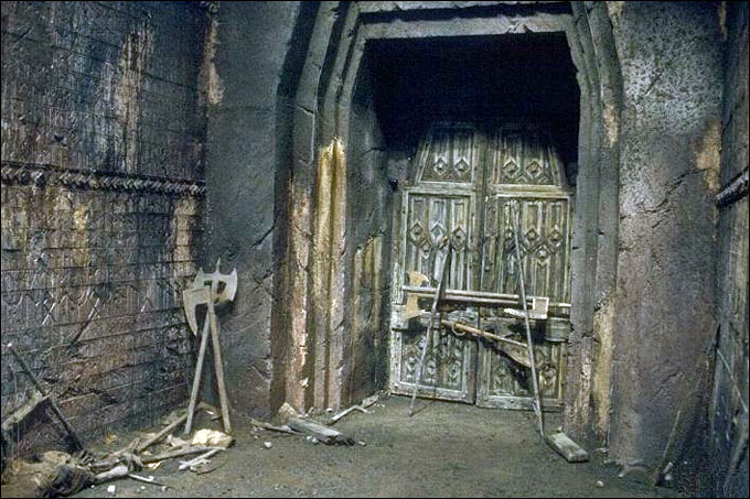 La porte de la Chambre de Mazarbul