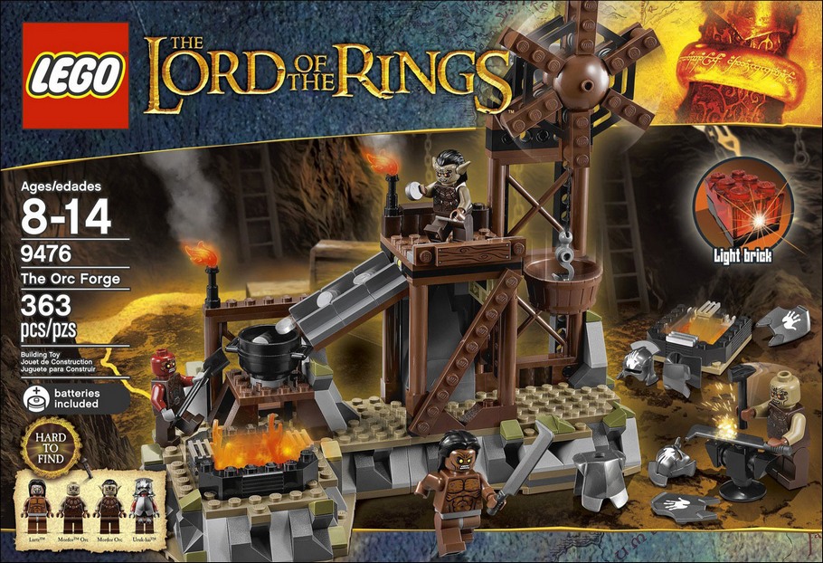 LEGO the Lord of the Ring - 79007 - Jeu de Construction - La Bataille de la  Porte Noire - Le Seigneur des Anneaux : LEGO: : Jeux et Jouets