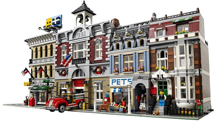 Lego MODULAR HOUSE 10197 Fire Brigade