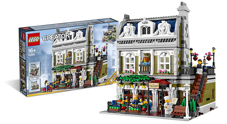 LEGO 10243 - Parisian Restaurant -  Modular House