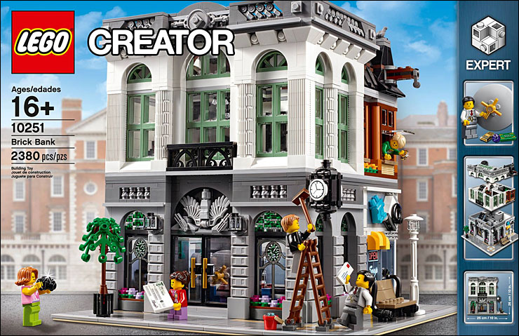 Lego 10251 Brick Bank : La nouvelle maison modulaire LEGO Creator Expert