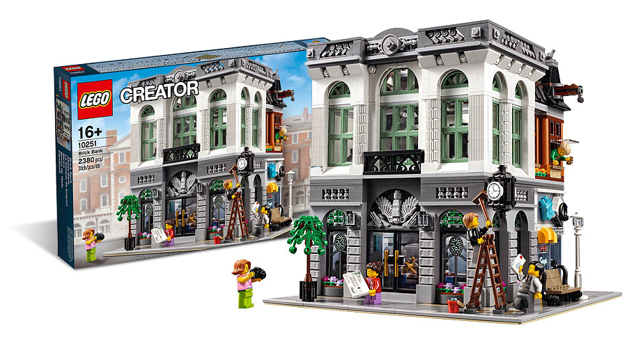 LEGO 10251 - Brick Bank -  Modular House