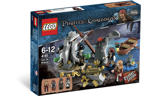 LEGO Pirates des Caraïbes 4181 Isla De la Muerta - La boîte du set
