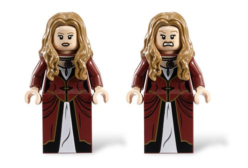 LEGO Pirates des Caraïbes 4181 Isla De la Muerta - Minifigurine LEGO d'Elizabeth Swann