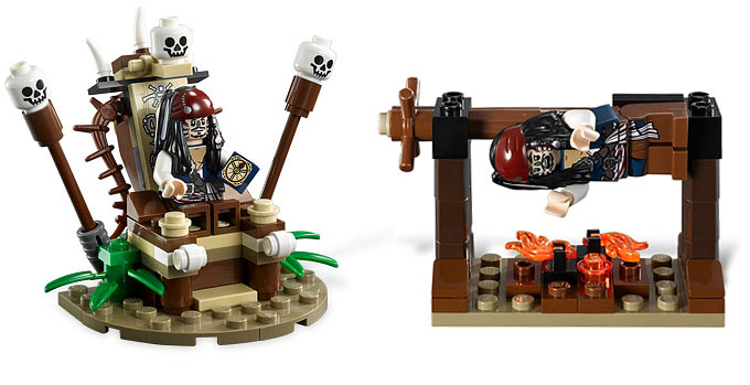 LEGO Pirates des Caraïbes 4182 The Cannibal Escape