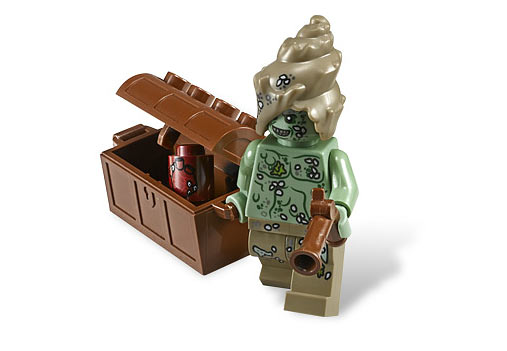 LEGO Pirates des Caraïbes 4183 The Mill - Minifigurine du pirate Hadras 