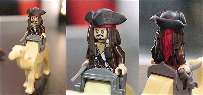Preview de la minifigurine de Jack Sparrow !
