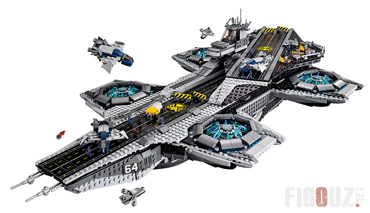 LEGO 76042 Shield Helicarrier UCS - Nouveauté LEGO Super Heroes 2015 !