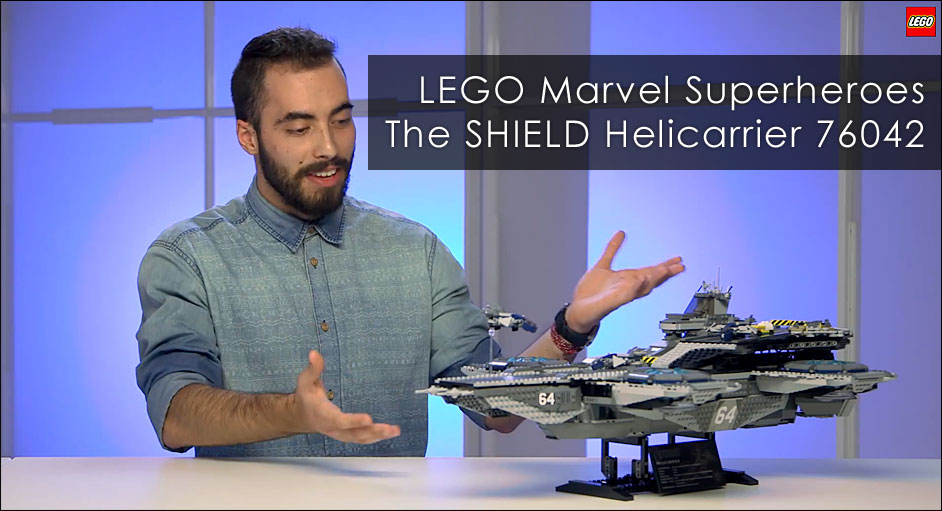 Découvrez le 76042 SHIELD Helicarrier UCS !!!