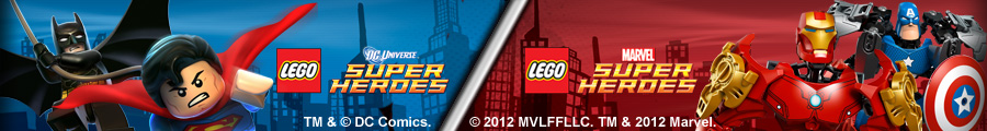 Les LEGO Super Heroes débarquent sur Amazon !