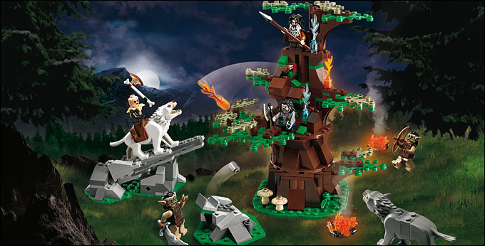 LEGO The Hobbit 79002 Attack of the Wargs