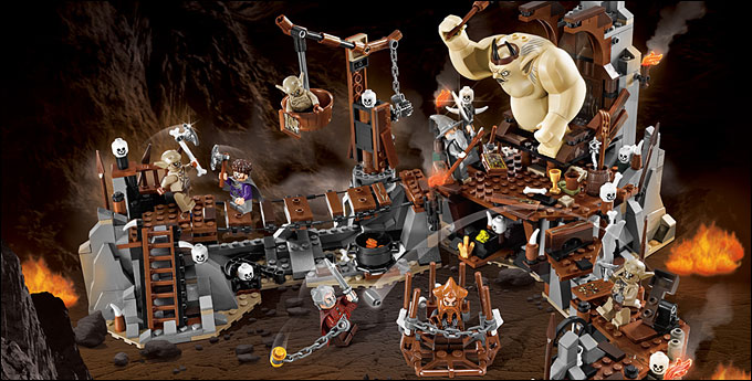 LEGO The Hobbit 79010 The Goblin King Battle