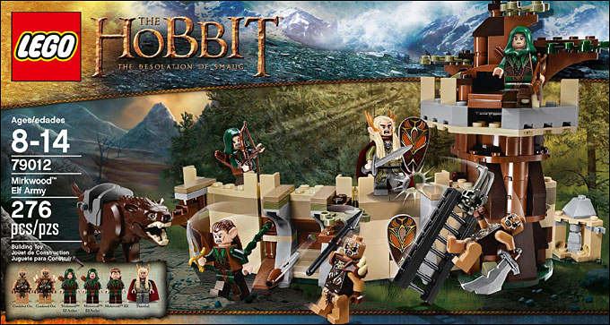 Illustration de la boîte du set 79012 Mirkwood Elf Army