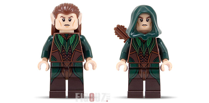 Les minifigurines des Elfes de Mirkwood