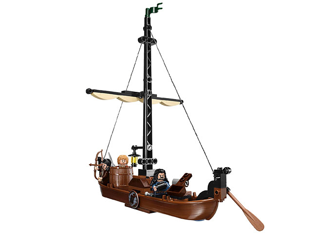 Le bateau du set 79013 Lake Town Chase