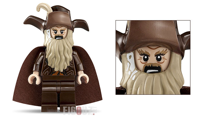 La minifigurine de Radagast le Brun