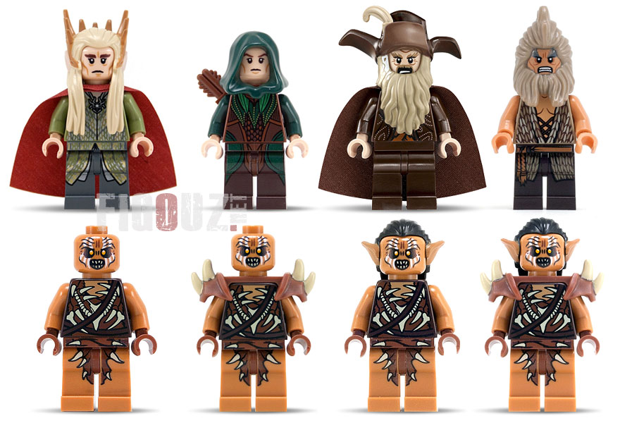 Les minifigurines 2014 LEGO The Hobbit - La désolation de Smaug !