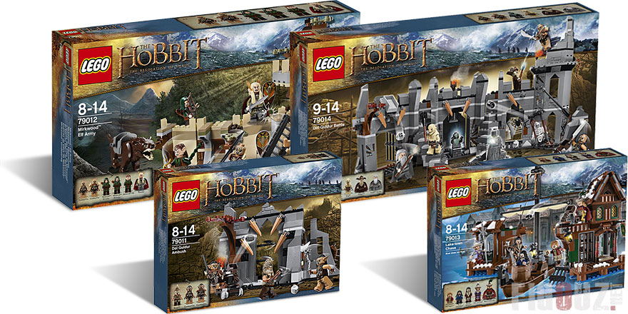 Les photos HD des nouveautés LEGO The Hobbit 2014 !