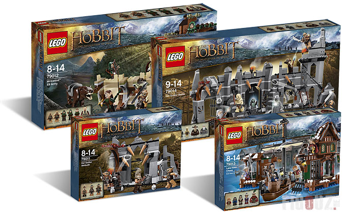 Les minifigurines LEGO The Hobbit !