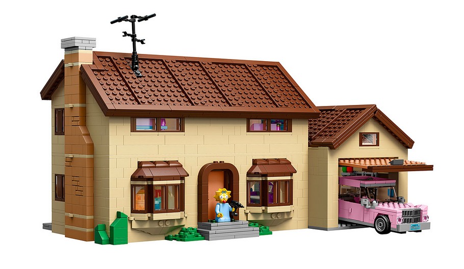 La maison des Simpson LEGO du set 76001