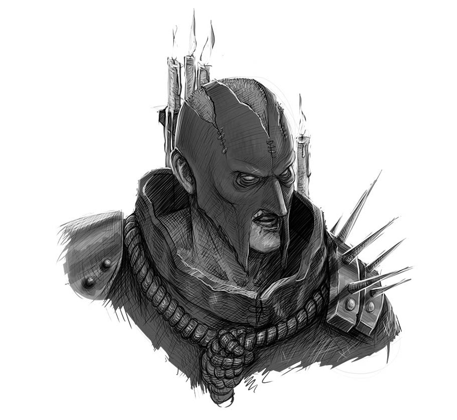 Illustration d'un ganger Cawdor