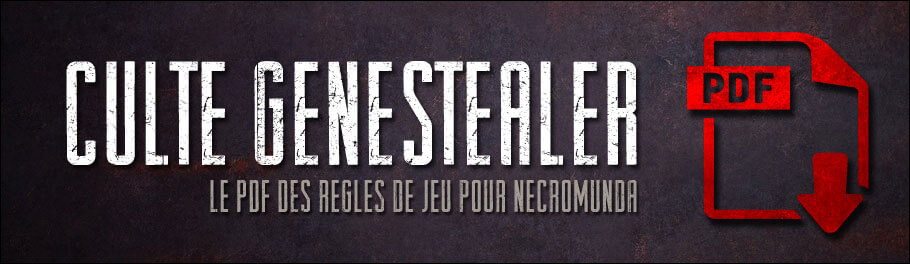 Les règles du Gang du Culte Genestealer pour Necromunda