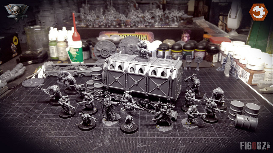 Necromunda - Les figurines de mon Gang du Culte Genestealer !