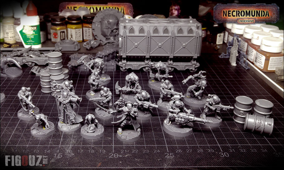 Necromunda - Les figurines de mon Gang du Culte Genestealer !