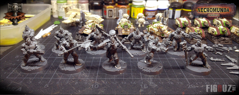 Assemblage & conversion des figurines du gang Goliath !