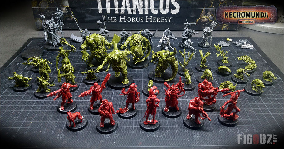 Les figurines des Elucidian Starstriders de la boîte Kill Team - Rogue Trader rejoignent celles des Gellerpox Infected