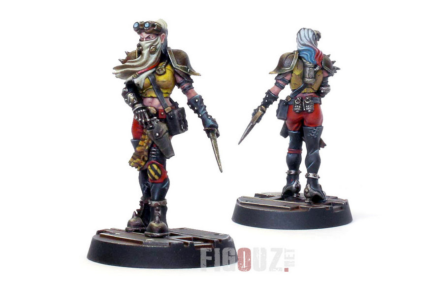 Les figurines de Hive Scums pour Necromunda Underhive